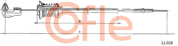 COFLE 11.028 Gaszug