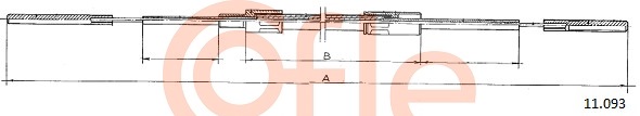 COFLE 11.093 Gaszug