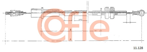 COFLE 11.128 Gaszug