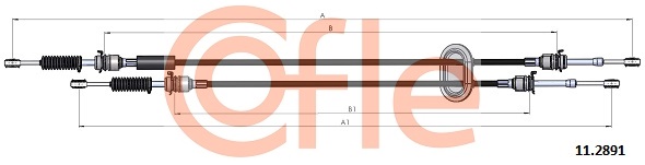COFLE 11.2891 Seilzug,...