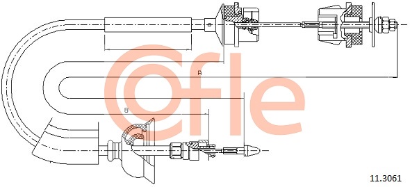 COFLE 11.3061 Seilzug,...