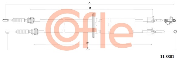 COFLE 11.3301 Kabel,...