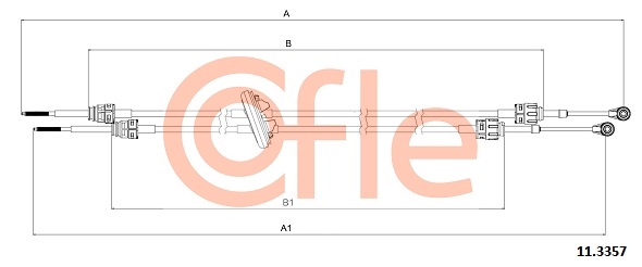 COFLE 11.3357 Seilzug,...