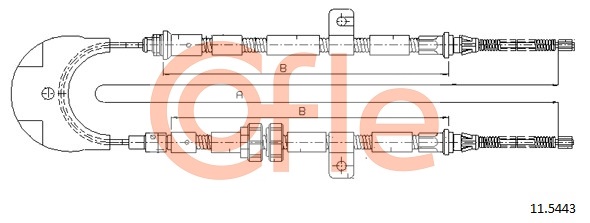 COFLE 11.5443 Seilzug,...
