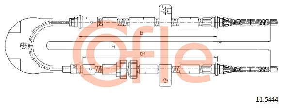 COFLE 11.5444 Seilzug,...