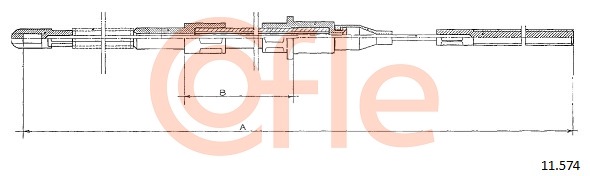 COFLE 11.574 Seilzug,...