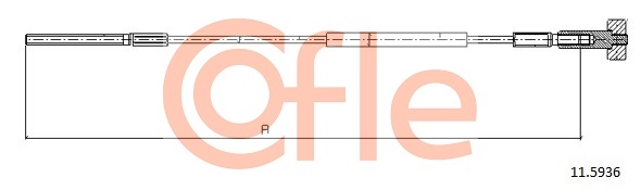COFLE 11.5936 Seilzug,...