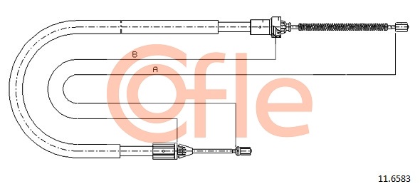 COFLE 11.6583 Seilzug,...