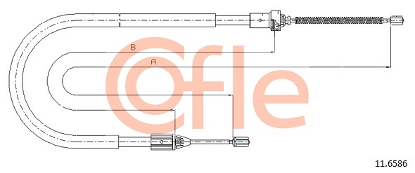 COFLE 11.6586 Seilzug,...