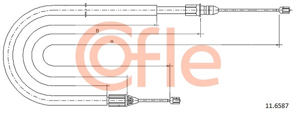 COFLE 11.6587 Seilzug,...