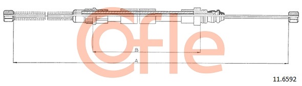COFLE 11.6592 Seilzug,...