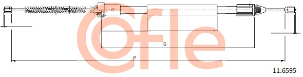 COFLE 11.6595 Seilzug,...
