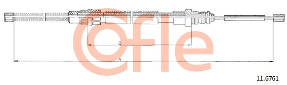 COFLE 11.6761 Seilzug,...
