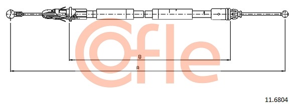 COFLE 11.6804 Seilzug,...