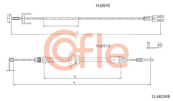 COFLE 11.6813KB Seilzug,...