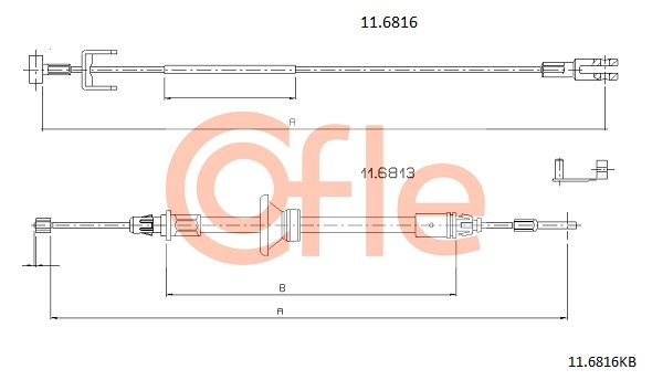 COFLE 11.6816KB Seilzug,...