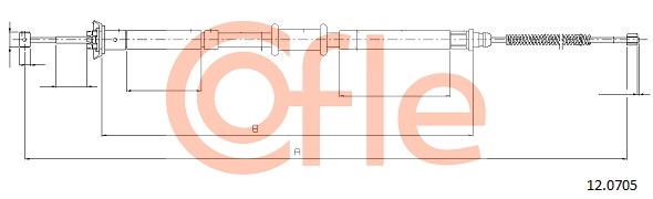 COFLE 12.0705 Seilzug,...