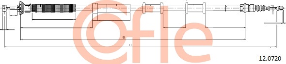 COFLE 12.0720 Seilzug,...