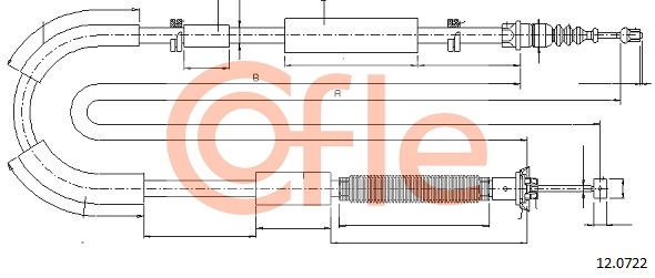 COFLE 12.0722 Seilzug,...