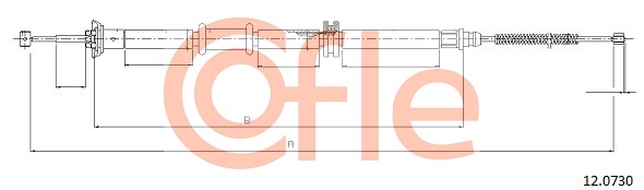 COFLE 12.0730 Seilzug,...