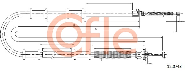 COFLE 12.0748 Seilzug,...