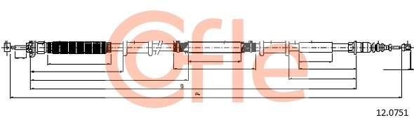 COFLE 12.0751 Seilzug,...