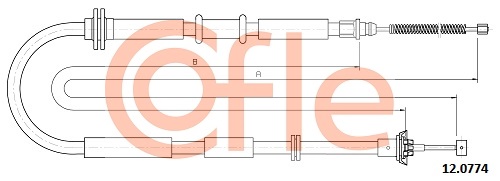 COFLE 12.0774 Seilzug,...