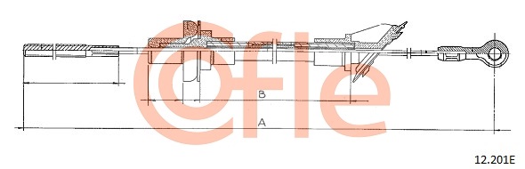 COFLE 12.201E Seilzug,...