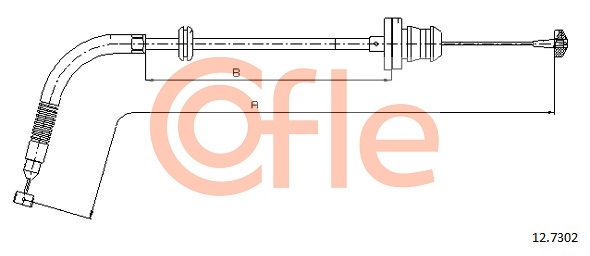 COFLE 12.7302 Gaszug