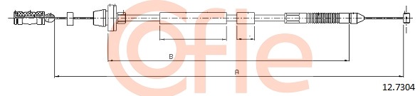 COFLE 12.7304 Gaszug