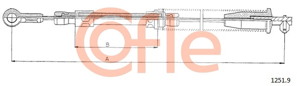 COFLE 1251.9 Seilzug,...