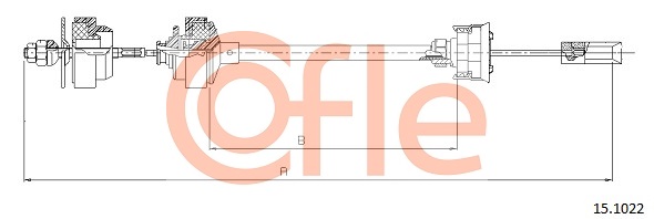 COFLE 15.1022 Seilzug,...