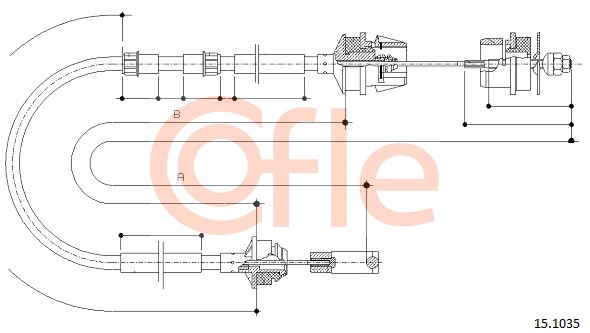 COFLE 15.1035 Seilzug,...