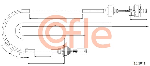 COFLE 15.1041 Seilzug,...