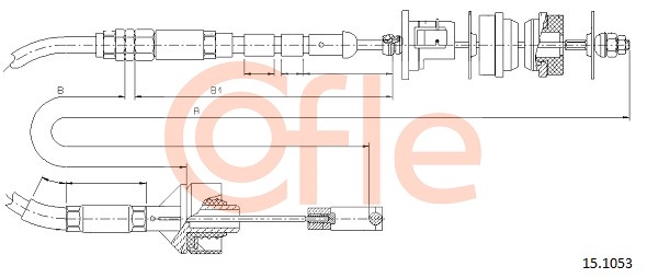 COFLE 15.1053 Seilzug,...