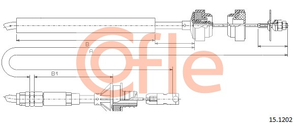COFLE 15.1202 Seilzug,...