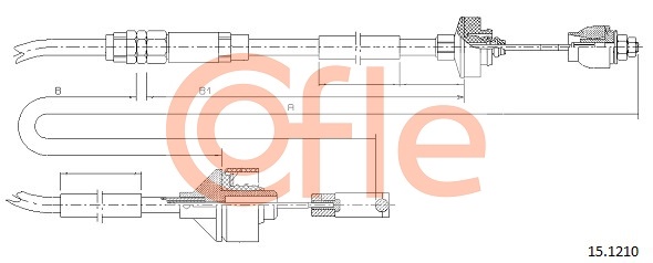 COFLE 15.1210 Seilzug,...