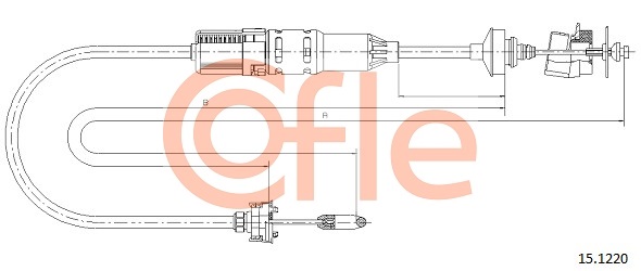 COFLE 15.1220 Seilzug,...