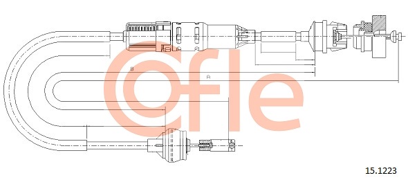COFLE 15.1223 Seilzug,...