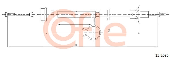 COFLE 15.2085 Seilzug,...