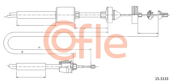 COFLE 15.3133 Seilzug,...