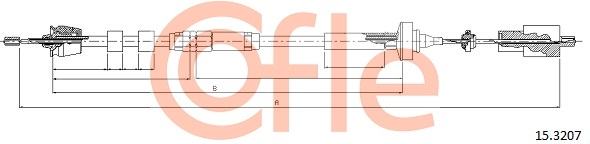 COFLE 15.3207 Seilzug,...