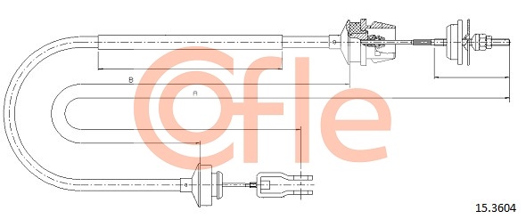 COFLE 15.3604 Seilzug,...
