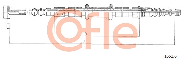 COFLE 1651.6 Seilzug,...