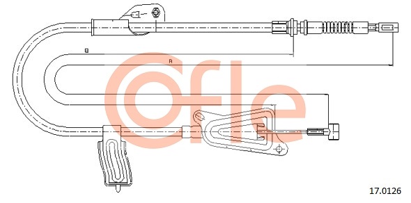 COFLE 17.0126 Seilzug,...
