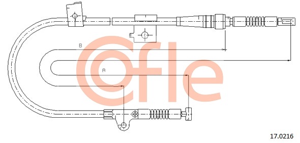 COFLE 17.0216 Seilzug,...