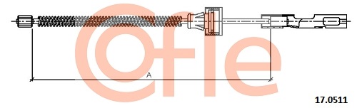 COFLE 17.0511 Seilzug,...