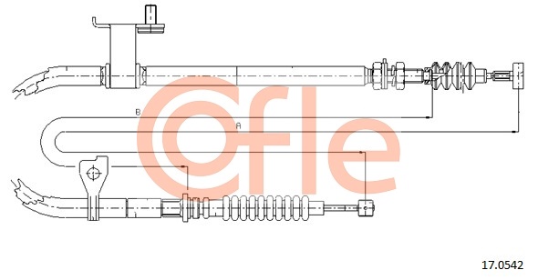 COFLE 17.0542 Seilzug,...