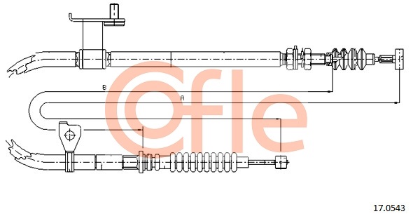COFLE 17.0543 Seilzug,...