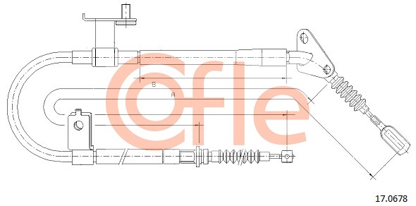 COFLE 17.0678 Seilzug,...